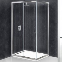 Душевой уголок BelBagno Uno 100х90 UNO-AH-1-100/90-C-Cr