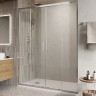 Душевая дверь BelBagno Luce 140 LUCE-BF-2-140-C-Cr