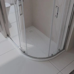 Душевой поддон из искусственного камня BelBagno Uno 120x80 L TRAY-MR-UNO-RH-120/80-550-35-W-L-BO