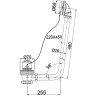 слив-перелив BelBagno BB567-OVF-BRN Click-Clack