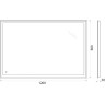 Зеркало BelBagno SPC-GRT 120 с сенсорным выключателем