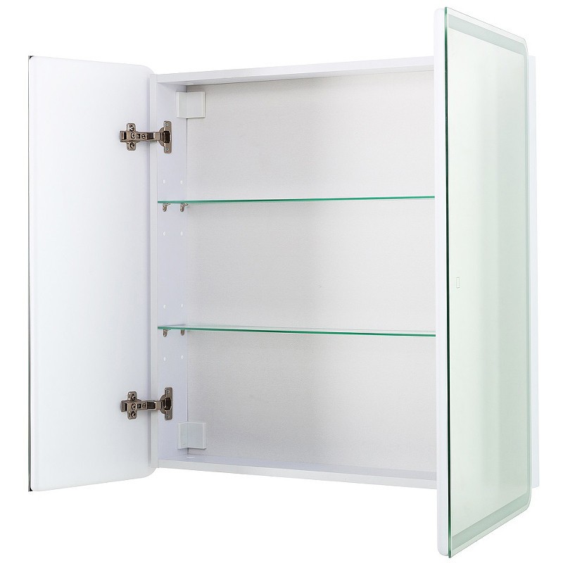Зеркальный шкаф BelBagno Marino 80 SPC-MAR-800/800-2A-LED-TCH с подсветкой