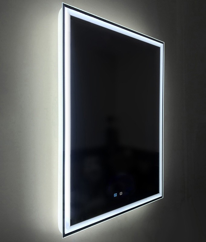 Зеркало BelBagno 100 SPC-GRT-1000-800-LED-TCH-SND с подсветкой