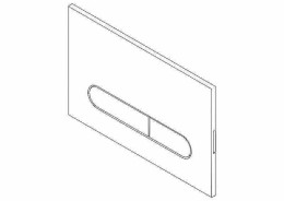 Клавиша смыва BelBagno Prospero BB004-PR-BIANCO