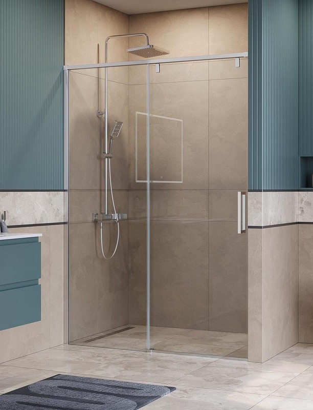Душевая дверь BelBagno Soft Close-1 140 SOFT_CLOSE-1-BF-1-140-C-Cr