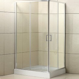 Душевой уголок BelBagno Uno 100х90 UNO-195-AH-2-100/90-C-Cr