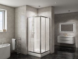 Душевой уголок BelBagno Due 90х90 DUE-A-2-90-C-Cr