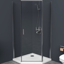 Душевой уголок BelBagno Uno 80х80 UNO-195-P-1-80-C-Cr