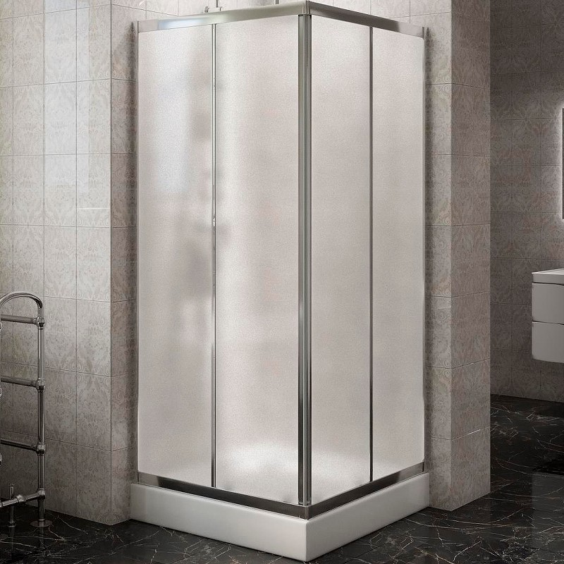 Душевой уголок BelBagno Due 90х90 DUE-A-2-90-P-Cr