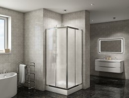 Душевой уголок BelBagno Due 90х90 DUE-A-2-90-P-Cr