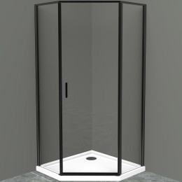 Душевой уголок BelBagno Uno 100х100 UNO-195-P-1-100-C-NERO