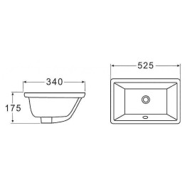 Раковина BelBagno 52 BB1009