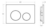 Кнопка смыва BelBagno BB-03C-IN