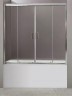 Шторка на ванну BelBagno Uno 170 UNO-VF-2-170/145-C-Cr