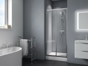 Душевая дверь BelBagno Due 130 DUE-BF-1-130-C-Cr