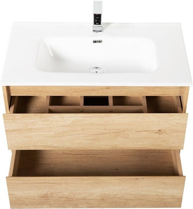 Тумба под раковину BelBagno Kraft 80 KRAFT-800-2C-SO-RNN подвесная