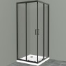 Душевой уголок BelBagno Uno 100х100 UNO-195-A-2-100-C-NERO