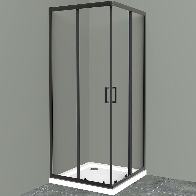 Душевой уголок BelBagno Uno 90х90 UNO-195-A-2-90-C-NERO