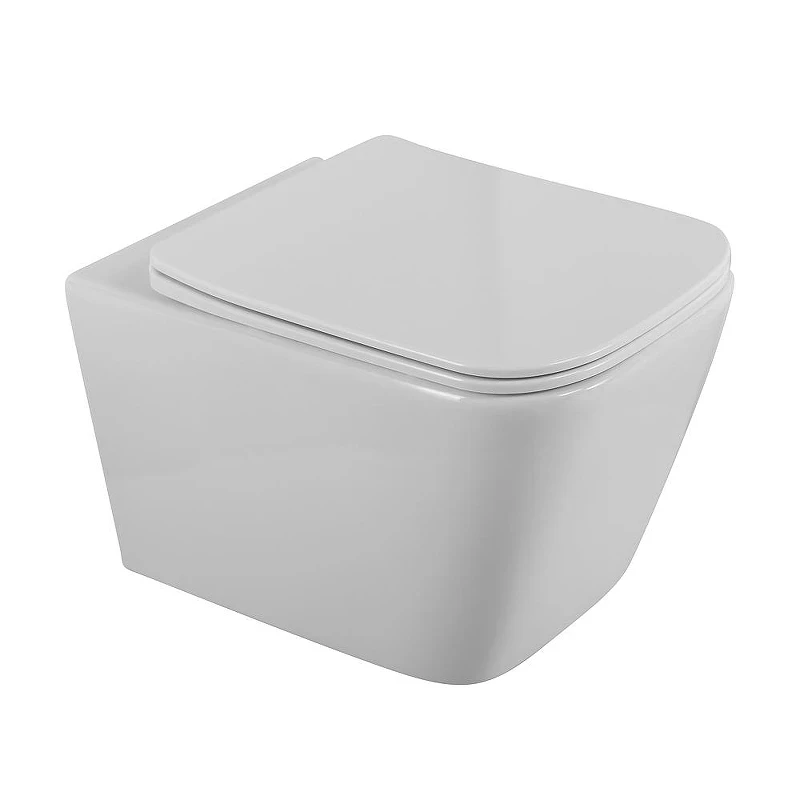 Унитаз BelBagno Due BB7107CHR/SC подвесной