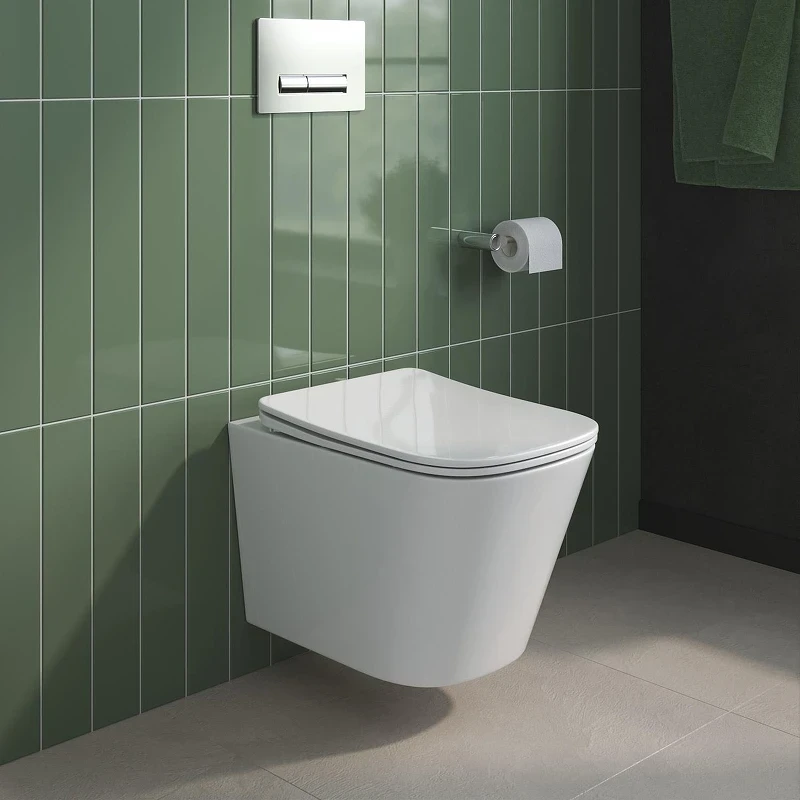 Унитаз BelBagno Due BB7107CHR/SC подвесной