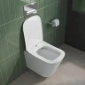Унитаз BelBagno Due BB7107CHR/SC подвесной