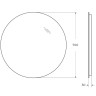 Зеркало BelBagno 70 SPC-INT-700-LED с подсветкой