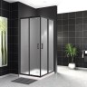 Душевой уголок BelBagno Uno 90х90 UNO-195-A-2-90-P-NERO