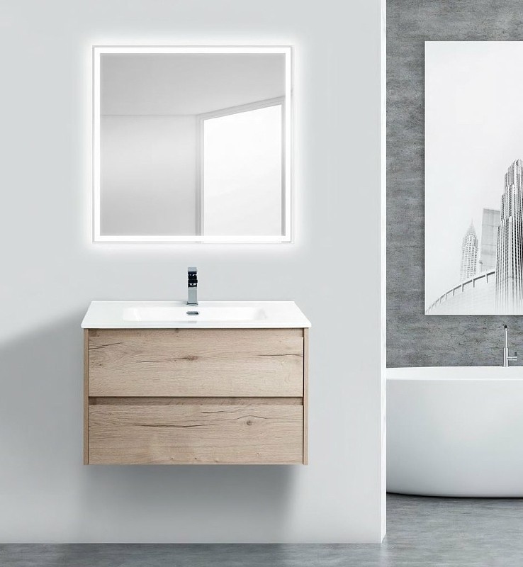 Тумба под раковину BelBagno Kraft 70 KRAFT-700-2C-SO-RGB подвесная