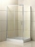 Душевой уголок BelBagno Uno 120х90 UNO-AH-1-120/90-C-Cr