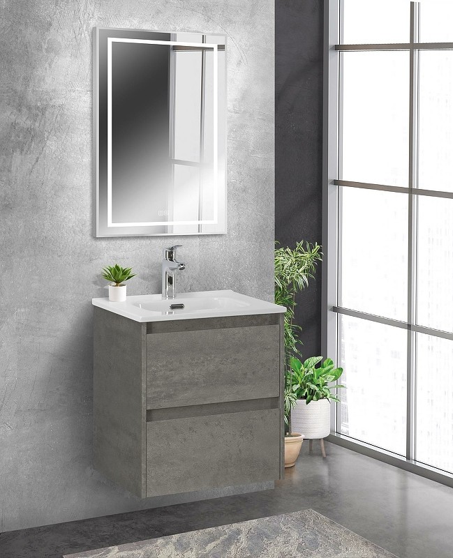 Зеркало BelBagno Kraft 50 SPC-KRAFT-500-800-LED-TCH-WARM с подсветкой