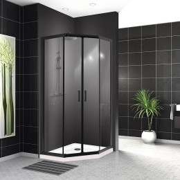 Душевой уголок BelBagno Uno 90х90 UNO-195-P-2-90-C-NERO