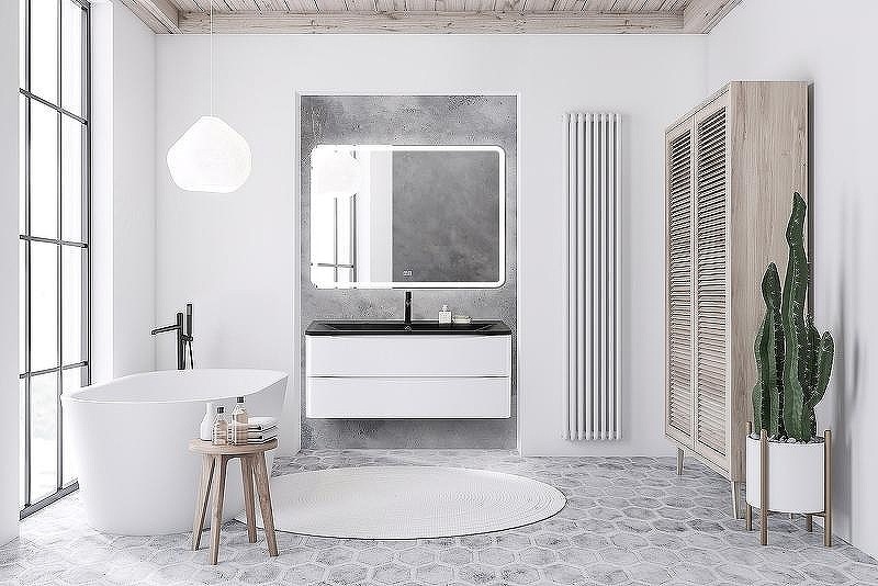Раковина BelBagno 120 BB1200/455-LV-ART-ALR-NERO