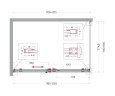 Душевой уголок BelBagno Soft Close-2 120x80 SOFT_CLOSE-2-AH-1-120/80-C-Cr
