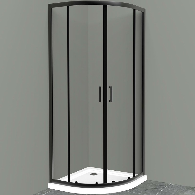 Душевой уголок BelBagno Uno 100х100 UNO-195-R-2-100-C-NERO