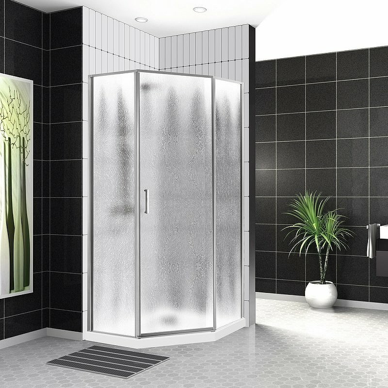 Душевой уголок BelBagno Uno 90х90 UNO-195-P-1-90-CH-CR