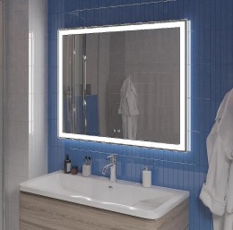 Зеркало BelBagno SPC 100 SPC-GRT-1000-800-LED-TCH с подсветкой