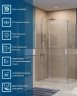 Душевой уголок BelBagno Soft Close-2 120x90 SOFT_CLOSE-2-AH-1-120/90-C-Cr