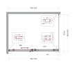 Душевой уголок BelBagno Soft Close-2 120x90 SOFT_CLOSE-2-AH-1-120/90-C-Cr