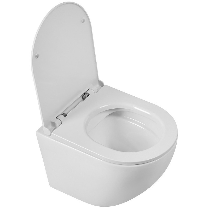 Унитаз BelBagno Sfera-R BB046CHR/BB902SC подвесной