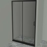 Душевая дверь BelBagno Uno 110 UNO-195-BF-1-110-C-NERO