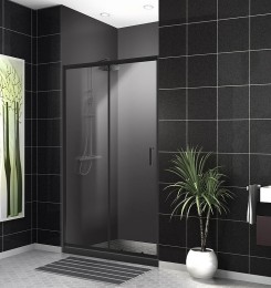 Душевая дверь BelBagno Uno 110 UNO-195-BF-1-110-C-NERO