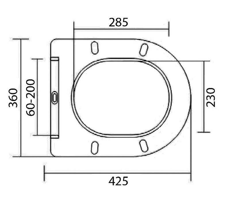Комплект унитаза BelBagno Uno BB3105CHR/SC с инсталляцией Grohe Rapid SL 38772001