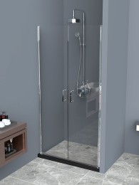Душевая дверь BelBagno Uno 80 UNO-B-2-80-C-Cr