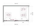 Душевой уголок BelBagno Soft Close-2 130x80 SOFT_CLOSE-2-AH-1-130/80-C-GM