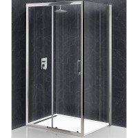 Душевой уголок BelBagno Uno 100х80 UNO-195-AH-1-100/80-C-Cr