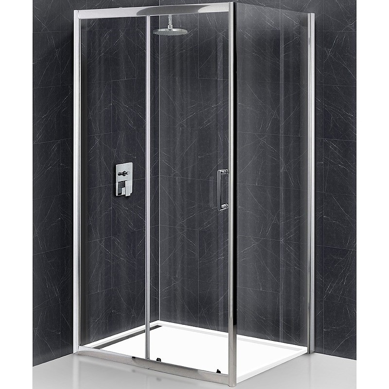 Душевой уголок BelBagno Uno 100х80 UNO-195-AH-1-100/80-C-Cr