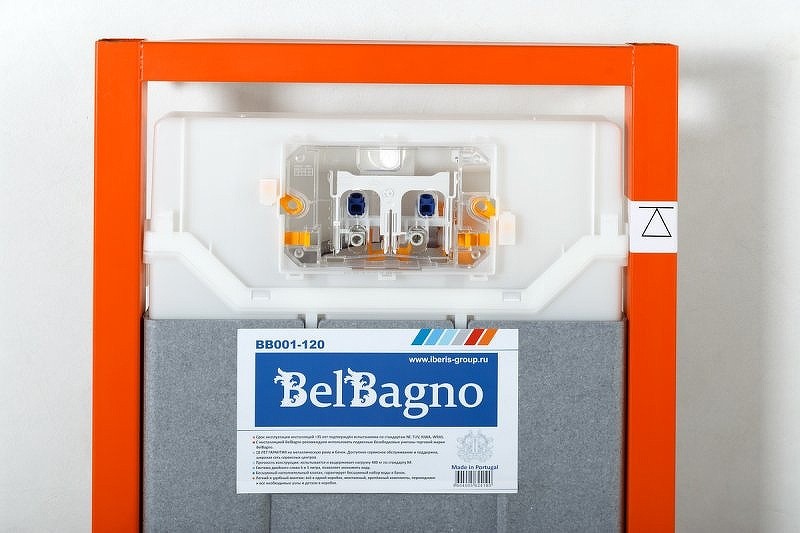 Инсталляция BelBagno BB001-120 для подвесного унитаза