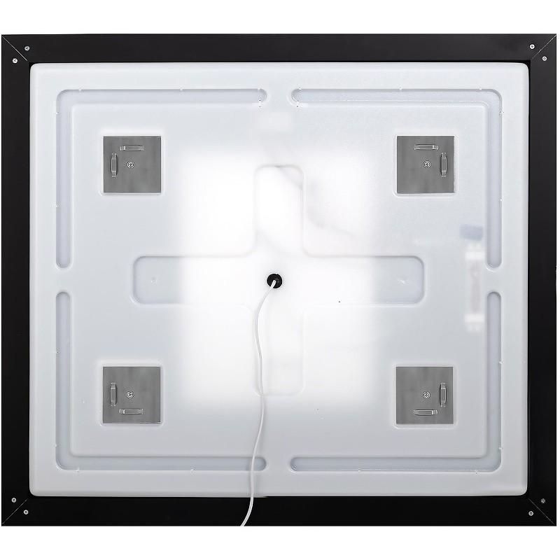 Зеркало BelBagno Kraft 50 SPC-KRAFT-500-800-LED-TCH-WARM-NERO с подсветкой