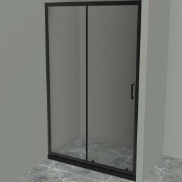 Душевая дверь BelBagno Uno 140 UNO-195-BF-1-140-C-NERO