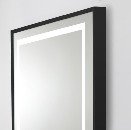 Зеркало BelBagno Kraft 50 SPC-KRAFT-500-900-LED-TCH-WARM-NERO с подсветкой